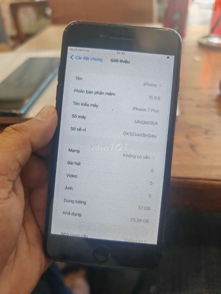 Apple iPhone 7 Plus 32GB Đen Đã dùng. Mua bán Điện thoại tại Quận 11 Tp Hồ Chí Minh được đăng bởi hoang hình 1