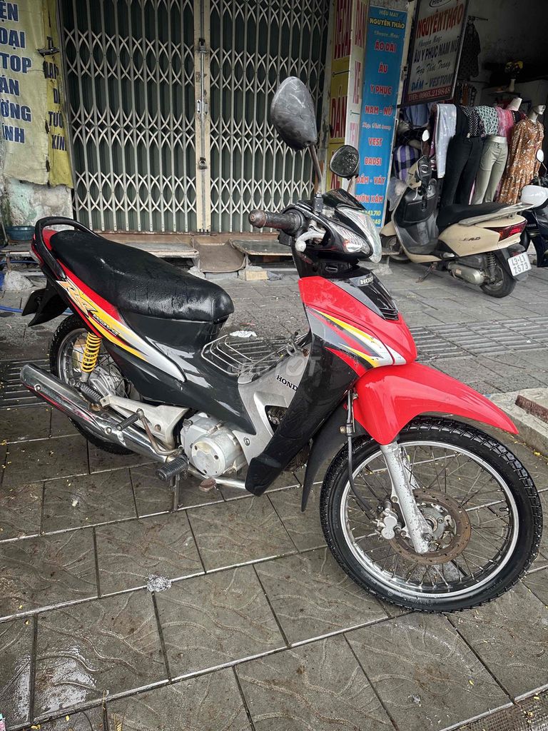 Honda Wave RS 2008 красный, черный, серебристый