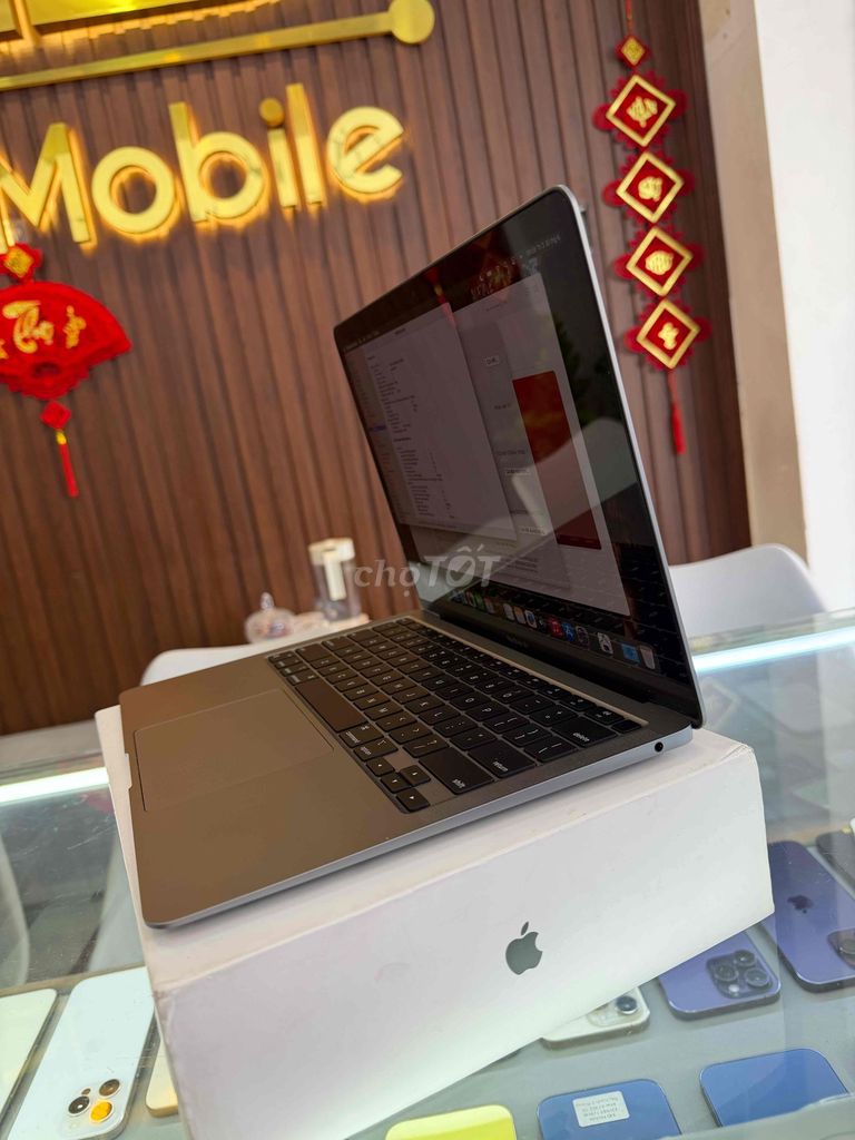 Apple Macbook Air M1 8GB/256GB Xám. Mua bán Laptop tại Thành phố Đà Lạt Lâm Đồng được đăng bởi HD mobile Bán IPhone Trả Góp hình 1