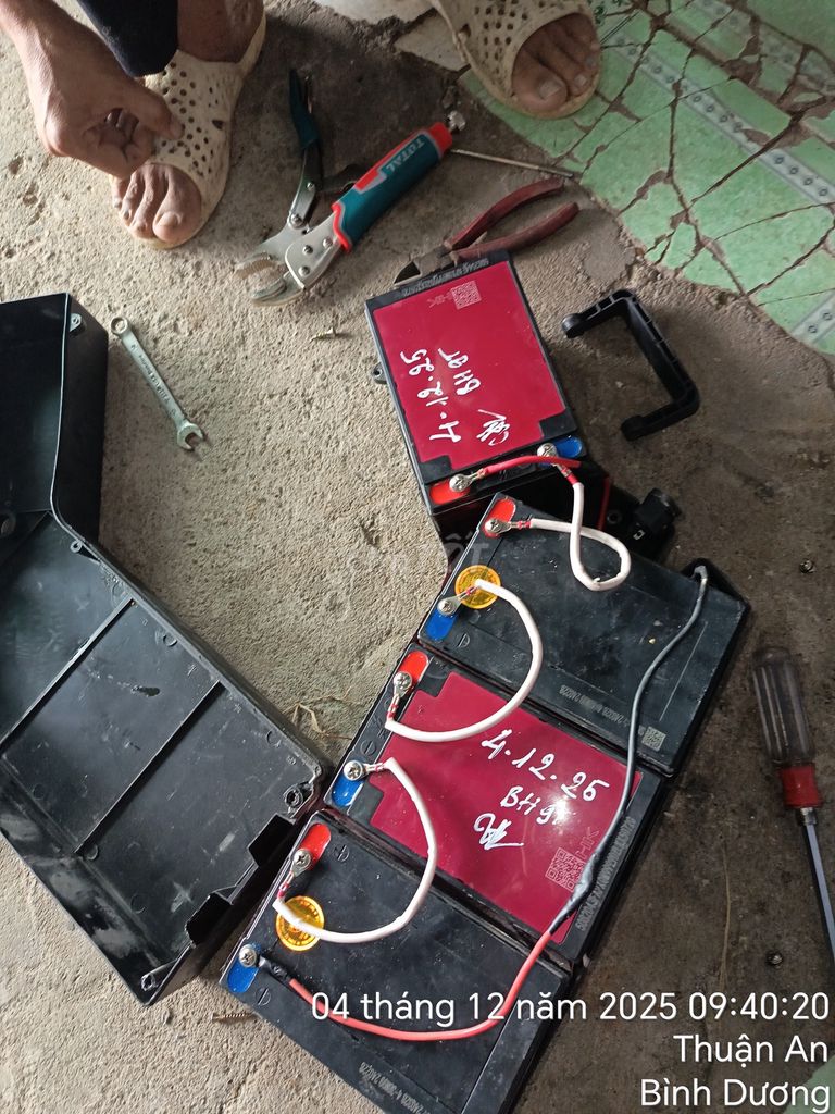Ắc quy GS Chì axit Đen. Mua bán Phụ tùng xe tại Thành phố Thuận An Bình Dương được đăng bởi Cuong  hình 3