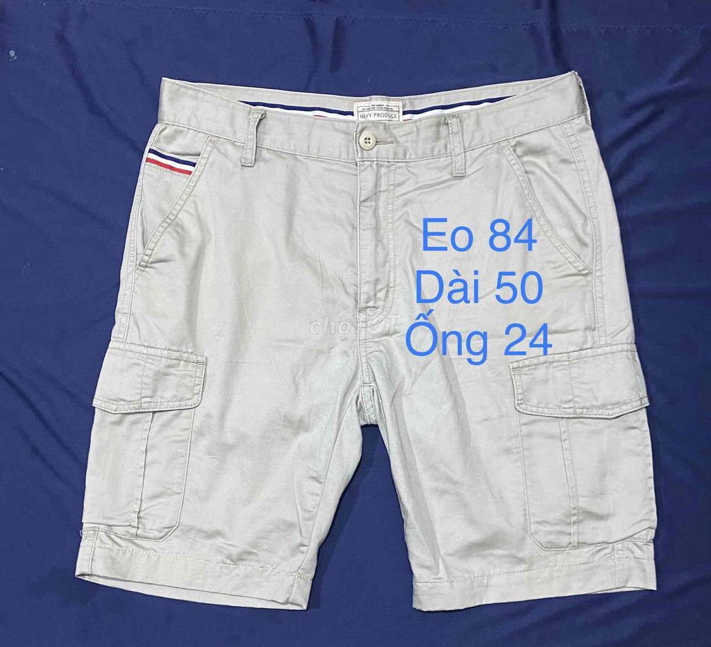 Short Kaki Nhật túi hộp 32