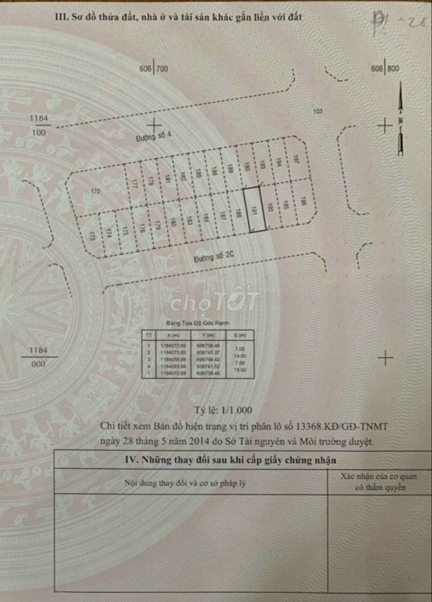 Đất mặt tiền - 12m - DT: 7x19m - phú mỹ Q7 - 16 tỷ SHR, cách PMH 200m