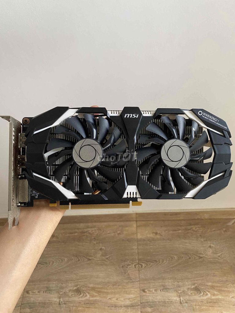 Card đồ họa MSI GTX 1060 3GB Đã sử dụng. Mua bán Linh kiện (RAM, Card...) tại Thành phố Bảo Lộc Lâm Đồng được đăng bởi Đỗ Quang Lâm hình 1