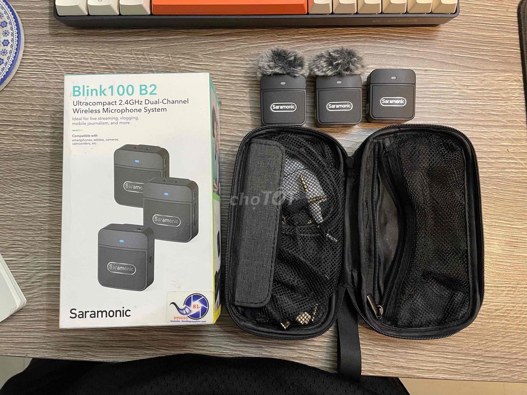 Mic không dây saramonic blink100 b2. Mua bán Tivi, Âm thanh tại Quận Tân Bình Tp Hồ Chí Minh được đăng bởi  Nam Anh hình 1