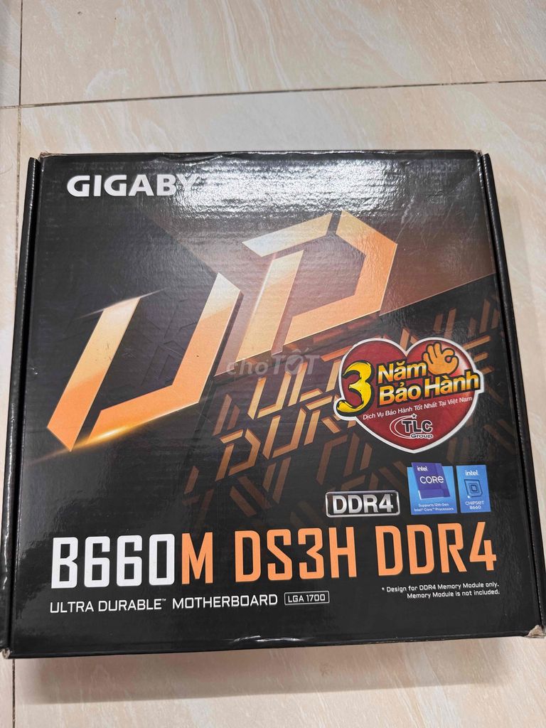Bo mạch chủ Gigabyte B660M DS3H DDR4. Mua bán Linh kiện (RAM, Card...) tại Quận Hoàn Kiếm Hà Nội được đăng bởi PC Gaming Gear hình 1