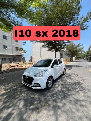 Bán xe Hyundai Grand i10 2018 số sàn màu trắng