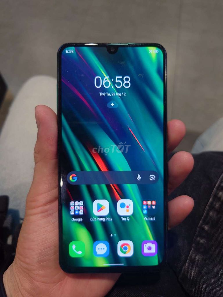 Vsmart Aris 6GB/64GB Xanh ngọc Like New. Mua bán Điện thoại tại Quận Cầu Giấy Hà Nội được đăng bởi Phạm Ngọc An hình 1