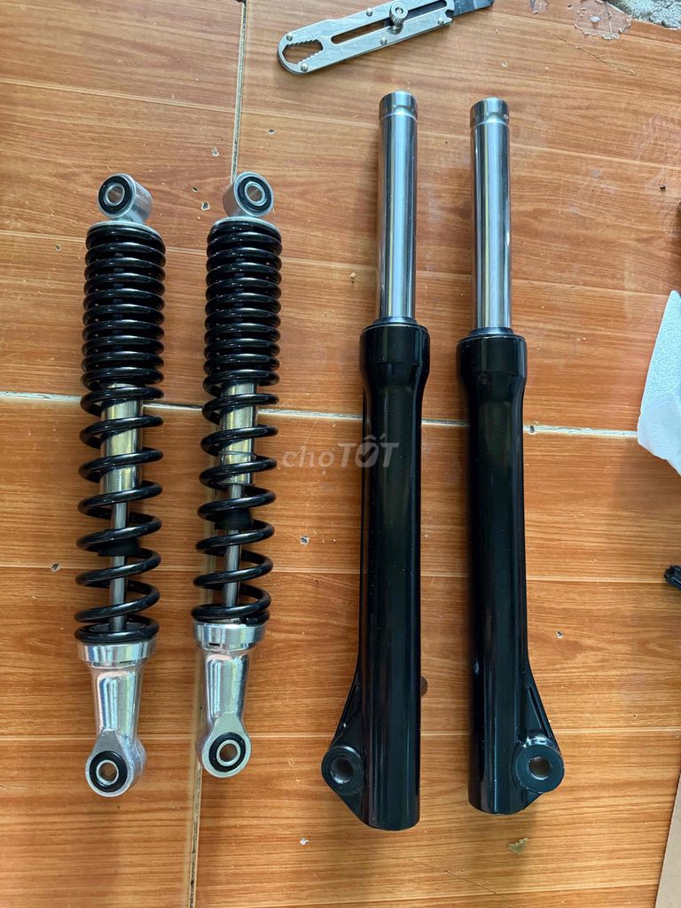 Phuộc trước+sau Wave A110 zin tháo xe mới. Mua bán Phụ tùng xe tại Huyện Châu Phú An Giang được đăng bởi Made in Thailand  hình 1