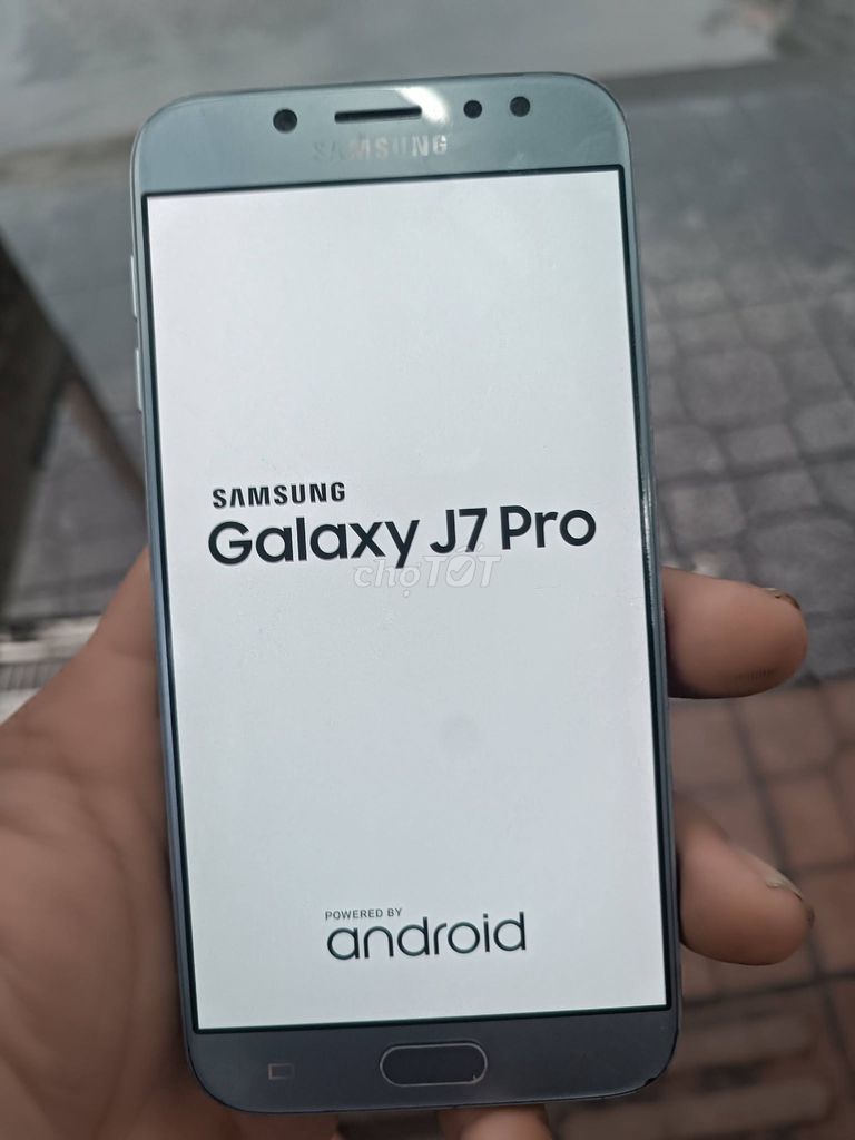 Samsung Galaxy J7 Pro Bạc Liệt điểm. Mua bán Điện thoại tại Quận 12 Tp Hồ Chí Minh được đăng bởi Hội Đồ Điện Tử hình 1