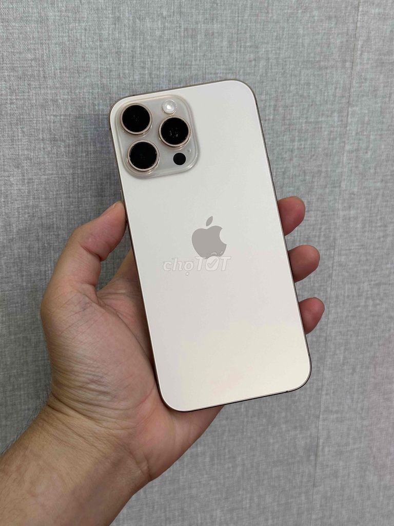 16 Pro Max 256GB VN Pin 96 BH 6/2026 đẹp 98.5%. Mua bán Điện thoại tại Quận Ninh Kiều Cần Thơ được đăng bởi Quý Mobile Cần thơ hình 1