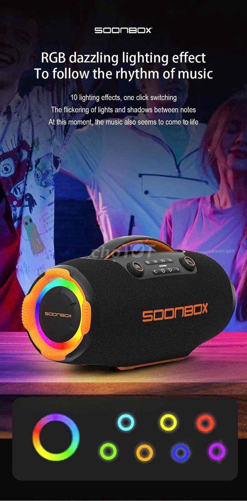 Loa Bluetooth SOONBOX S9803MAX. Mua bán Tivi, Âm thanh tại Thành phố Móng Cái Quảng Ninh được đăng bởi Ngo Dinh Minh hình 1