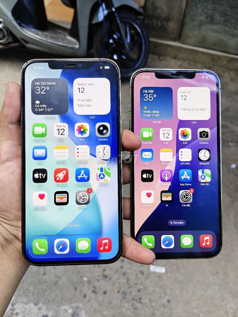Apple iPhone 12 Pro Max 128GB 100%. Mua bán Điện thoại tại Quận Liên Chiểu Đà Nẵng được đăng bởi Công Lực hình 1