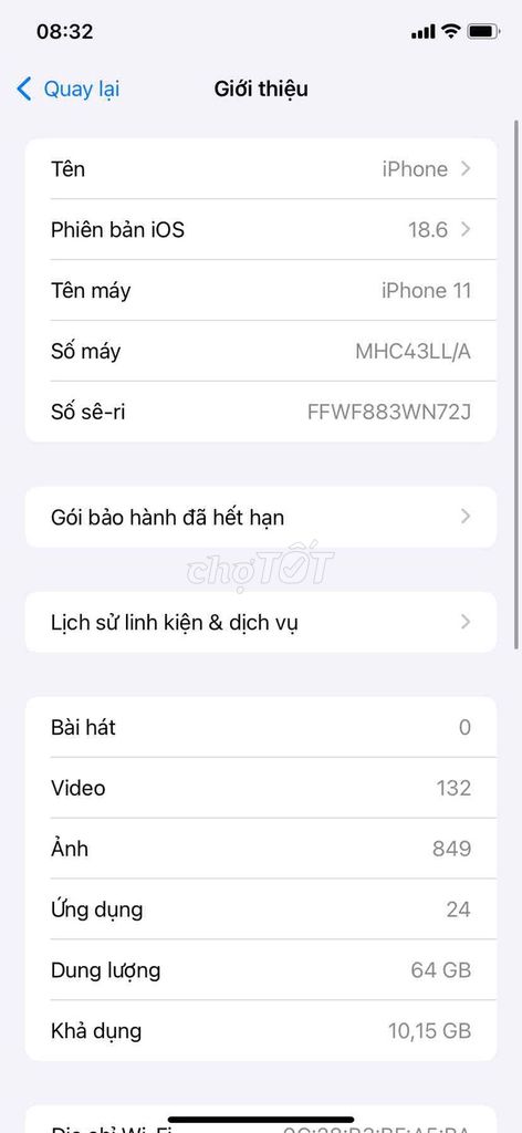 Apple iPhone 11 64GB. Mua bán Điện thoại tại Huyện Giao Thủy Nam Định được đăng bởi doãn văn hiệu hình 1