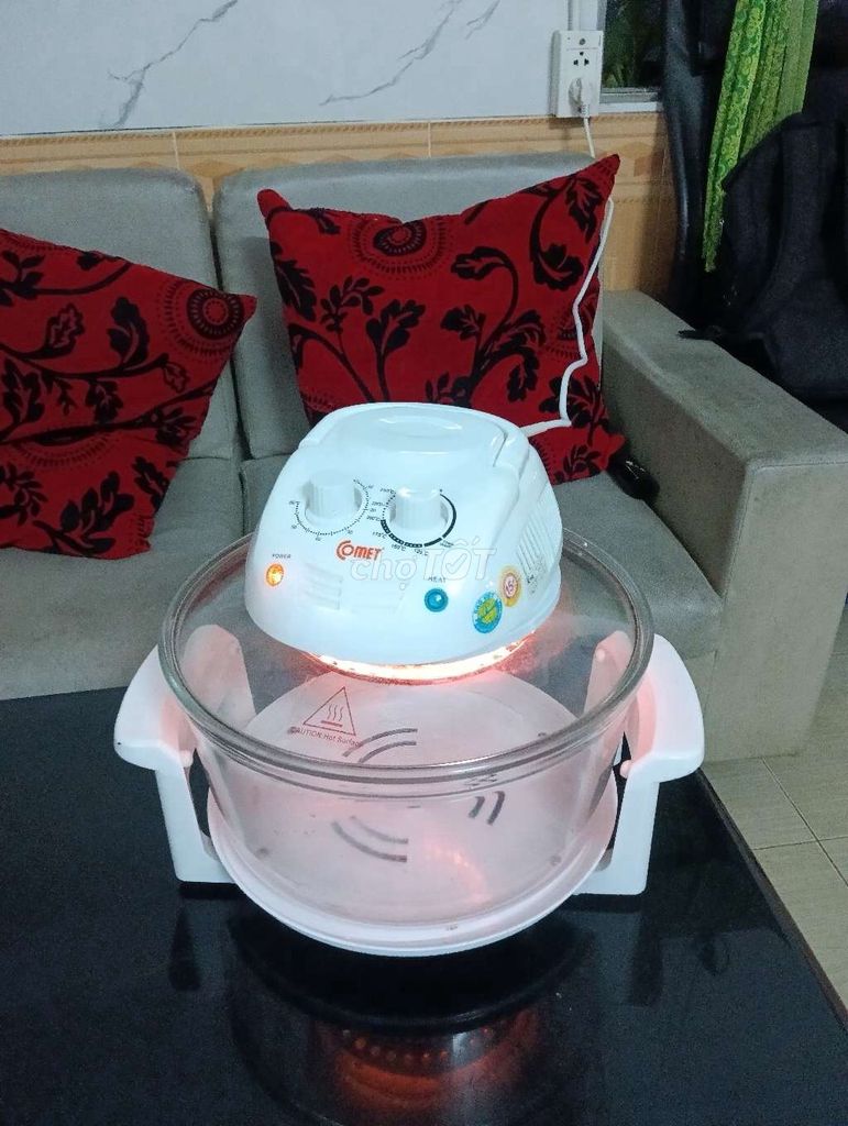Nồi nướng Comet thủy tinh trắng. Mua bán Bếp, lò, đồ điện nhà bếp tại Quận Liên Chiểu Đà Nẵng được đăng bởi Minh hình 1