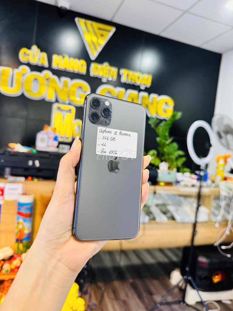 Apple iPhone 11 Pro Max 512GB. Mua bán Điện thoại tại Thành phố Bến Tre Bến Tre được đăng bởi HươngGiangmobile hình 1