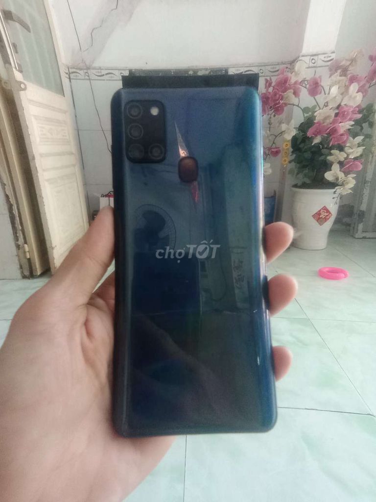 Samsung Galaxy A21s 64GB Xanh. Mua bán Điện thoại tại Huyện Củ Chi Tp Hồ Chí Minh được đăng bởi long trần  hình 1