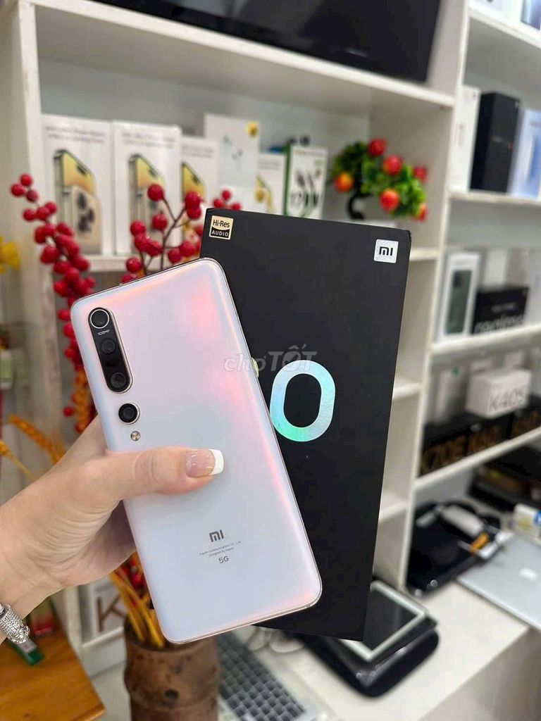 Xiaomi Mi 10 Pro 256GB Trắng. Mua bán Điện thoại tại Thành phố Sóc Trăng Sóc Trăng được đăng bởi Long hình 1