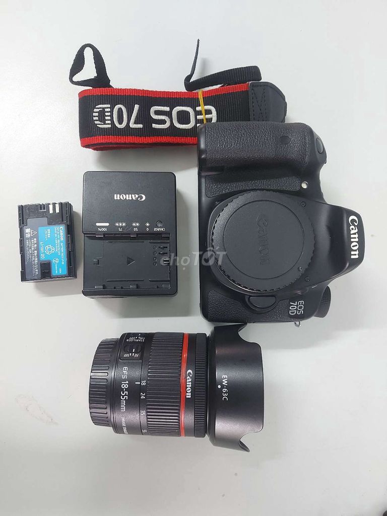 Canon 70D seri đầu 3-14K shots đẹp 98%.. Mua bán Máy ảnh, Máy quay tại Quận Lê Chân Hải Phòng được đăng bởi MAYANHVUI hình 1