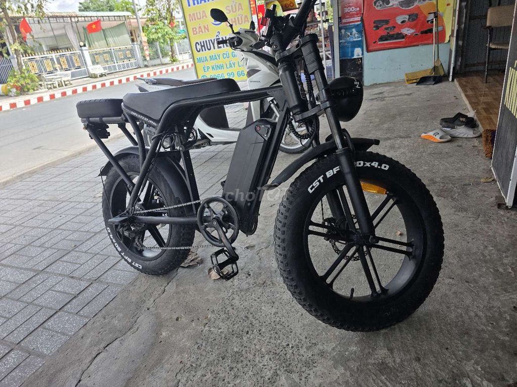 Xe đạp trợ lực 99% lúc trước mua gần 20tr. Mua bán Xe điện tại Huyện Chợ Mới An Giang được đăng bởi Thắng Lợi Mobile hình 4