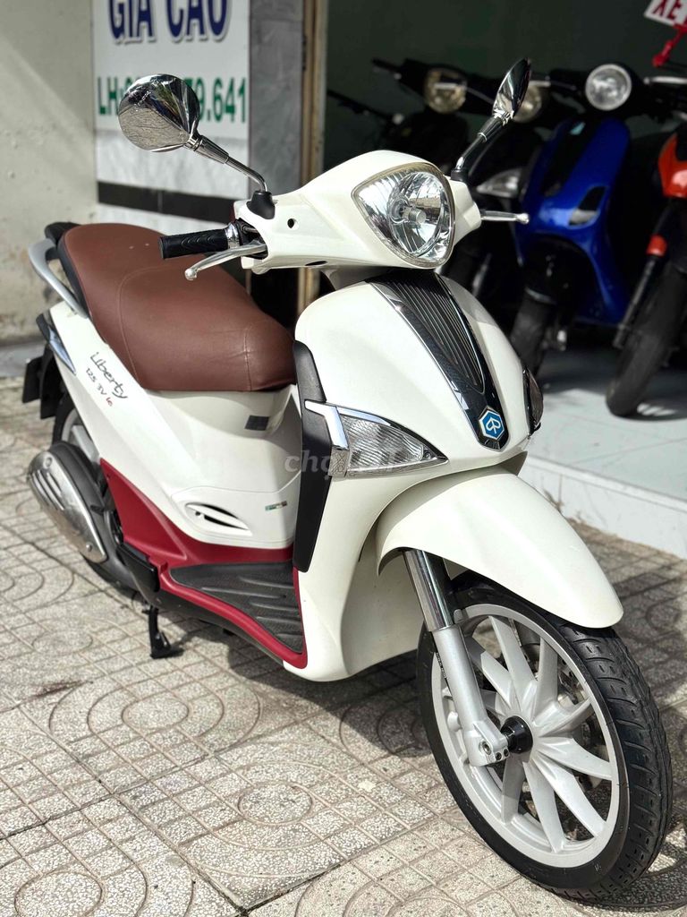 📣 Piaggio Liberty 3Vies Fi 125cc ITALIA Trắng ZiN. Mua bán Xe máy tại Thành phố Rạch Giá Kiên Giang được đăng bởi Xe Máy Thanh Phương hình 8