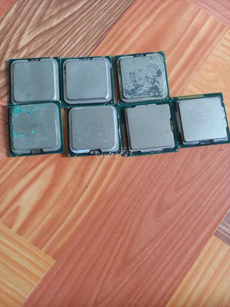 5 cpu sk 775 với 2 con i3 2100 muốn bán