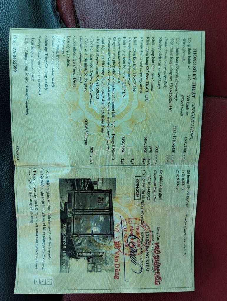 Bán xe tải Jack x150. Mua bán Xe tải, xe ben tại Huyện Châu Thành Long An được đăng bởi Thương Kem hình 5