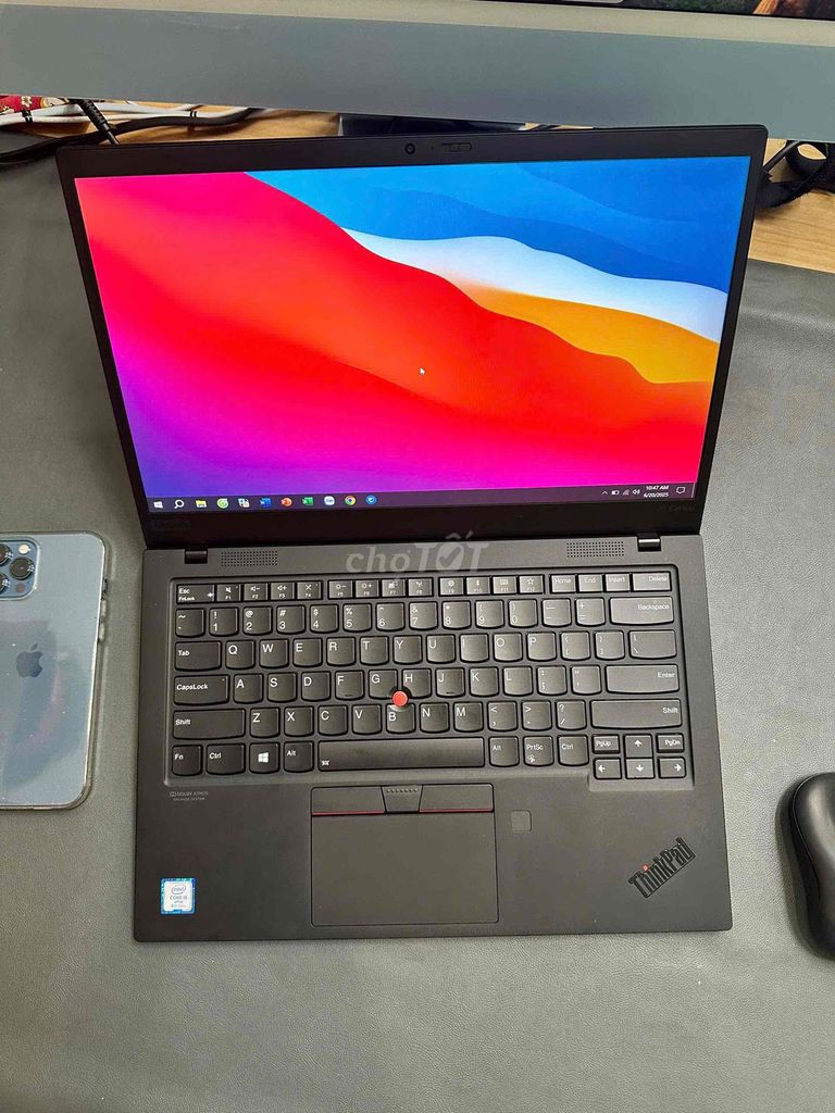 Lenovo ThinkPad X1 Carbon Gen 7 i5/8/256/14"FHD. Mua bán Laptop tại Thành phố Biên Hòa Đồng Nai được đăng bởi Từ Ngọc Sơn hình 1