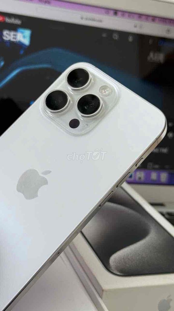 iPhone 15 Pro Max 256GB Vn 99 zin óc ios 17.5. Mua bán Điện thoại tại Quận Ninh Kiều Cần Thơ được đăng bởi Khải mobile hình 1