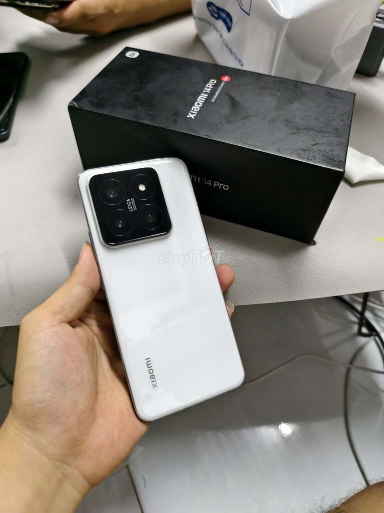 Xiaomi mi 14 pro 12/256 full box màu trắng