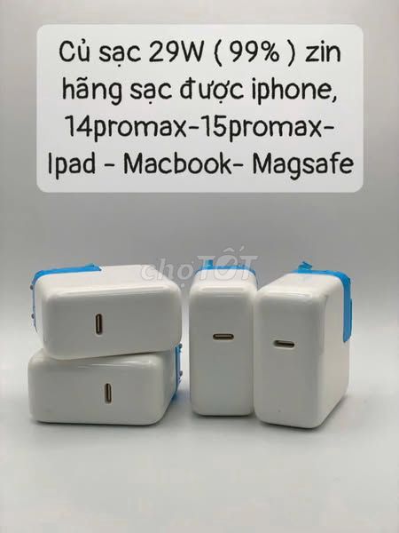 Củ sạc, cáp sạc, dây sạc iphone zin theo máy 99%