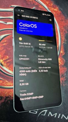 Cần ra đi oppo reno 6 5G. Mua bán Điện thoại tại Quận 11 Tp Hồ Chí Minh được đăng bởi chấn 