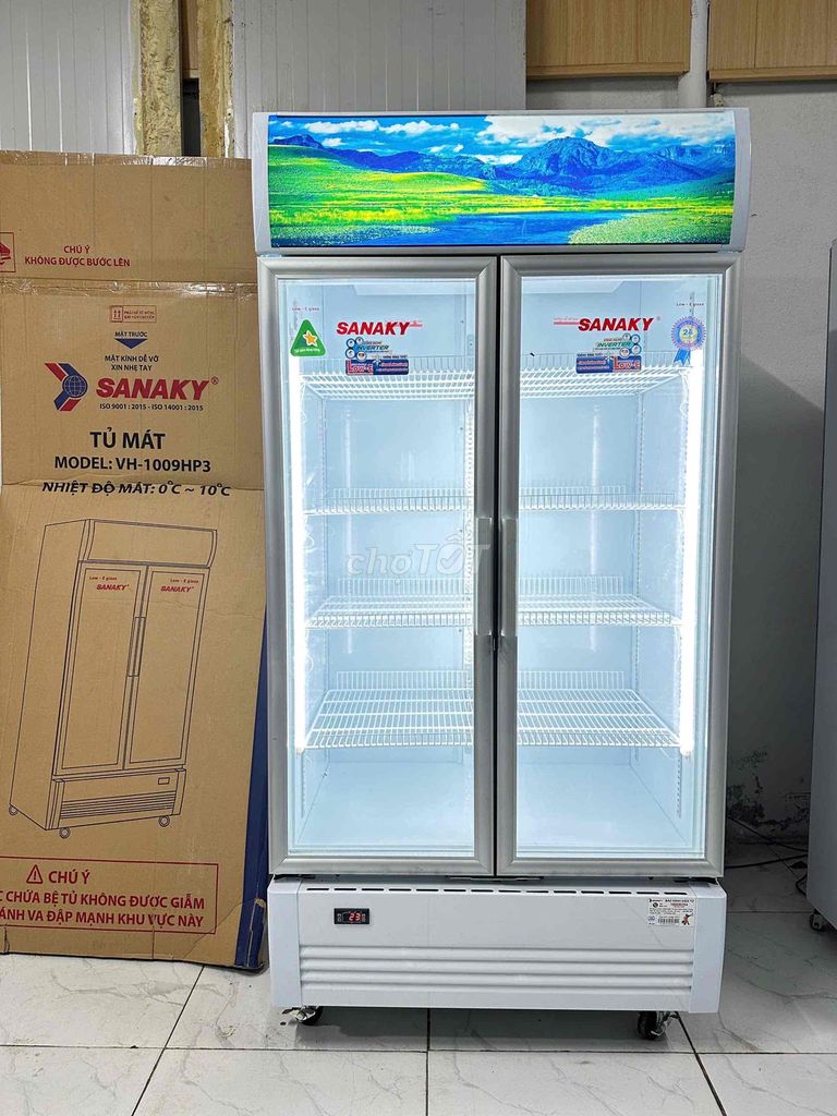 Tủ mát Sanaky 1000l inverter mới 99%. Mua bán Tủ lạnh tại Quận Cẩm Lệ Đà Nẵng được đăng bởi sơn lee hình 1