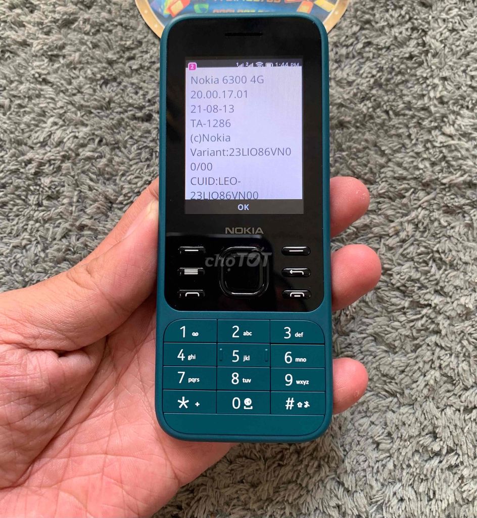 6300 xanh 4G wifi,phát Wifi,99% chính hãng FPT. Mua bán Điện thoại tại Quận Bình Thạnh Tp Hồ Chí Minh được đăng bởi Trùm Nokia Cổ SG hình 1