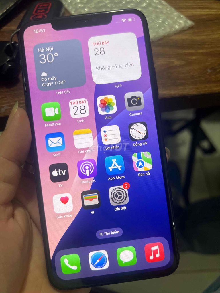 Apple iPhone 11 Pro Max Xám. Mua bán Điện thoại tại Quận Thanh Xuân Hà Nội được đăng bởi Anh Đức hình 1