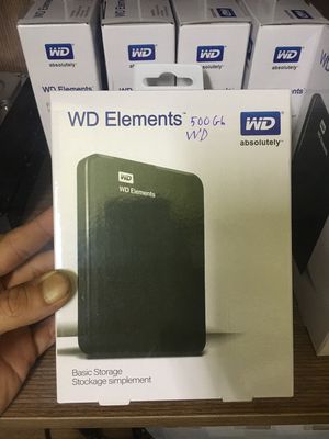 ổ di động 500gb hiệu wd 100%