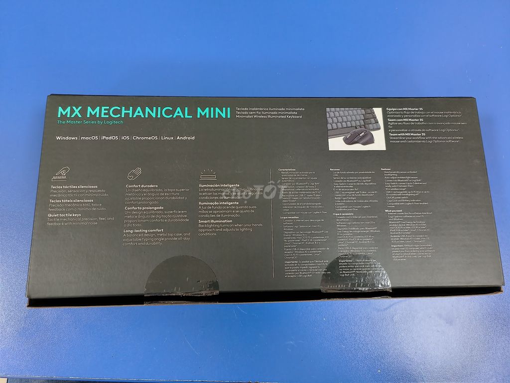 Bàn phím cơ không dây Logitech MX Mechanical Mini