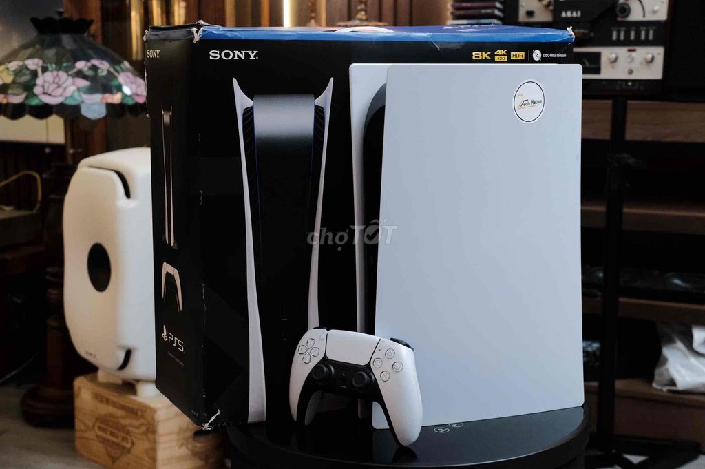 Sony PlayStation 5 Digital 1TB Trắng đẹp 98.5%. Mua bán Thiết bị chơi game tại Quận Bình Thạnh Tp Hồ Chí Minh được đăng bởi Vân Anh 2Tech House hình 1
