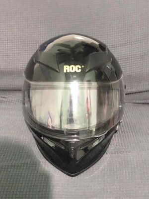 Mũ ROC 01 đen bóng side M