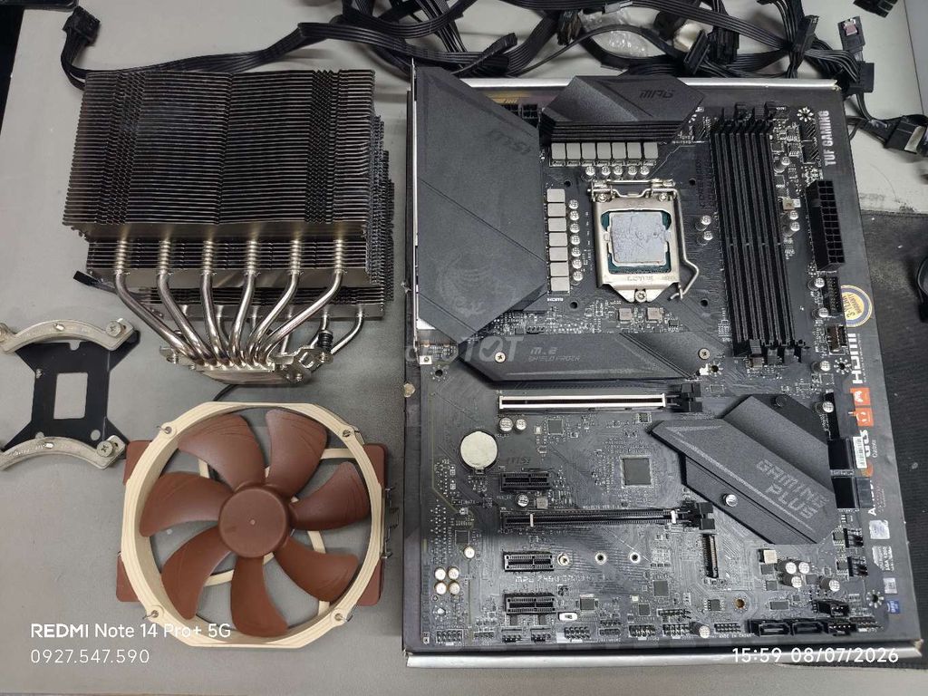 Combo Render i9 10850k/Z490/Tản Noctua/ nvme 512gb. Mua bán Linh kiện (RAM, Card...) tại Quận 3 Tp Hồ Chí Minh được đăng bởi Tiến Nguyễn hình 1