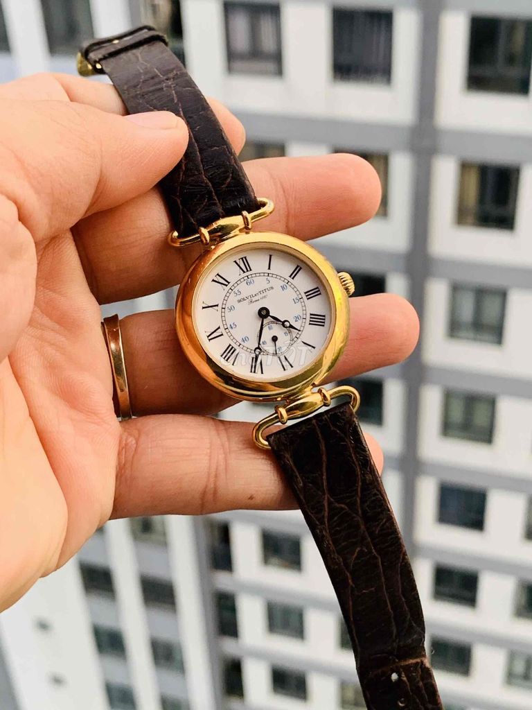 Đồng hồ Solvil Titus Nhật kim rốn chạy chuẩn. Mua bán Đồng hồ tại Huyện Bình Chánh Tp Hồ Chí Minh được đăng bởi tiệm đồng hồ si Nhật Thuỵ hình 1