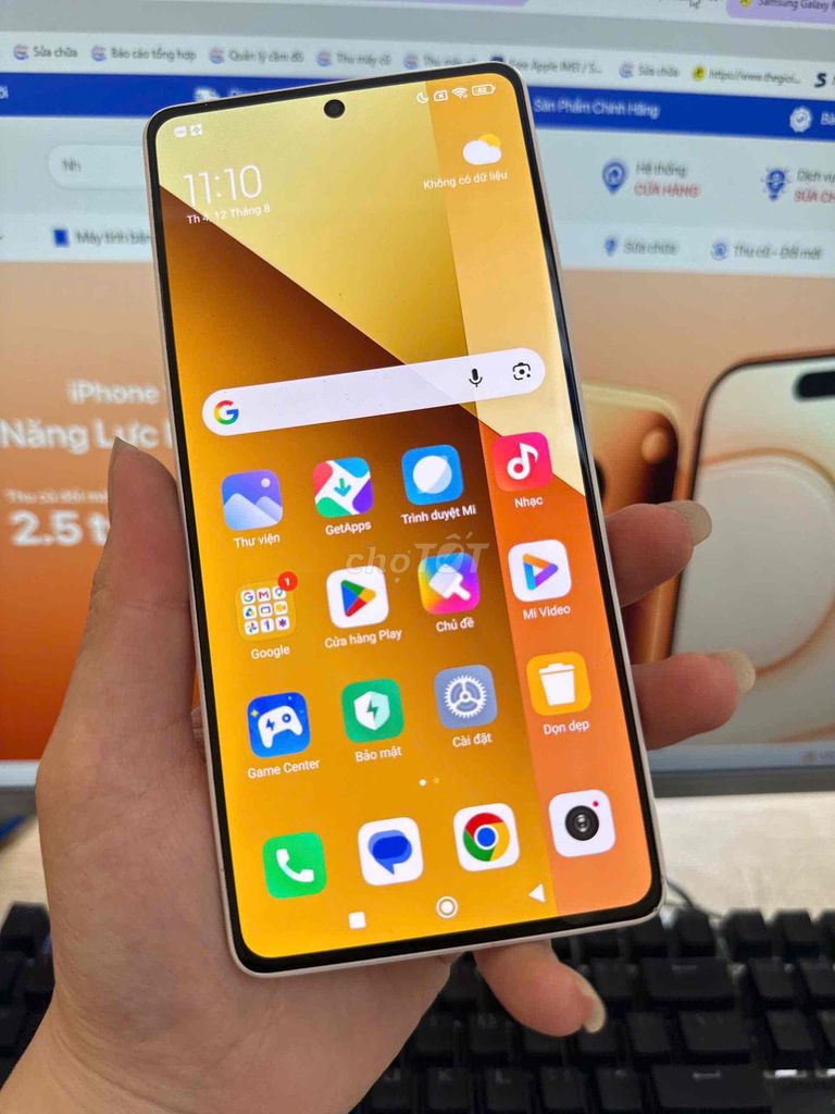 Redmi Note 13 5G- Ram 8gb- 128GB- màn hình Amoled. Mua bán Điện thoại tại Quận Ninh Kiều Cần Thơ được đăng bởi Thànhmobile hình 1