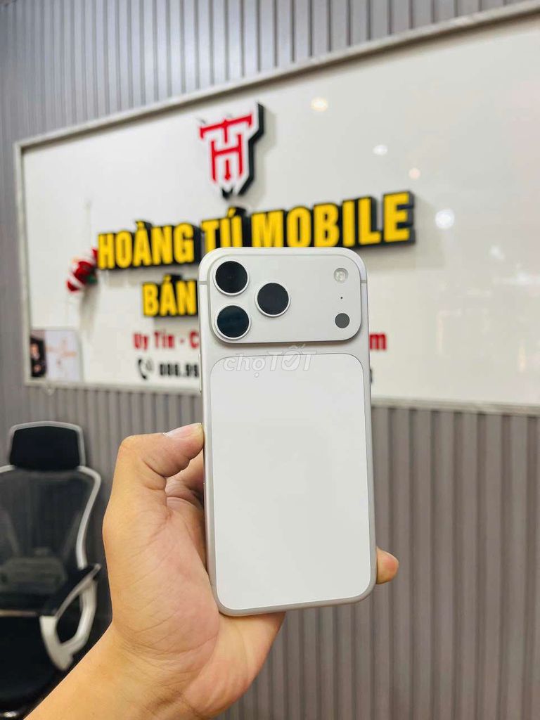 Apple iPhone 17 Pro Max 256GB Trắng 99%. Mua bán Điện thoại tại Quận Liên Chiểu Đà Nẵng được đăng bởi Hoàng Tú MB hình 1