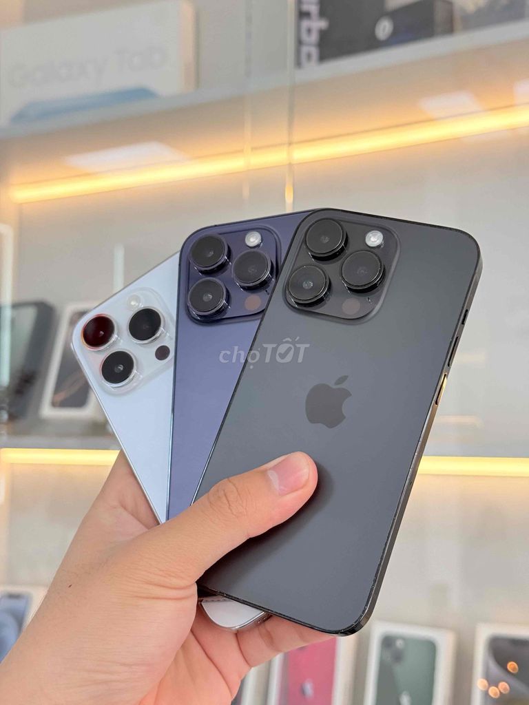iPHONE 14 PRO QUỐC TẾ ĐẸP ZIN+TẶNG BH VÀNG+FULL PK. Mua bán Điện thoại tại Huyện Trảng Bom Đồng Nai được đăng bởi X Mobile Trảng Bom hình 1