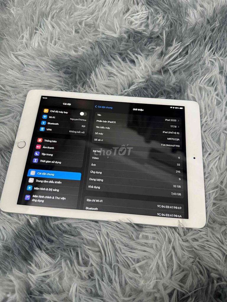 Ipad Gen 6 32gb wifi. Mua bán Máy tính bảng tại Quận Long Biên Hà Nội được đăng bởi Nguyễn Gia Toàn hình 1