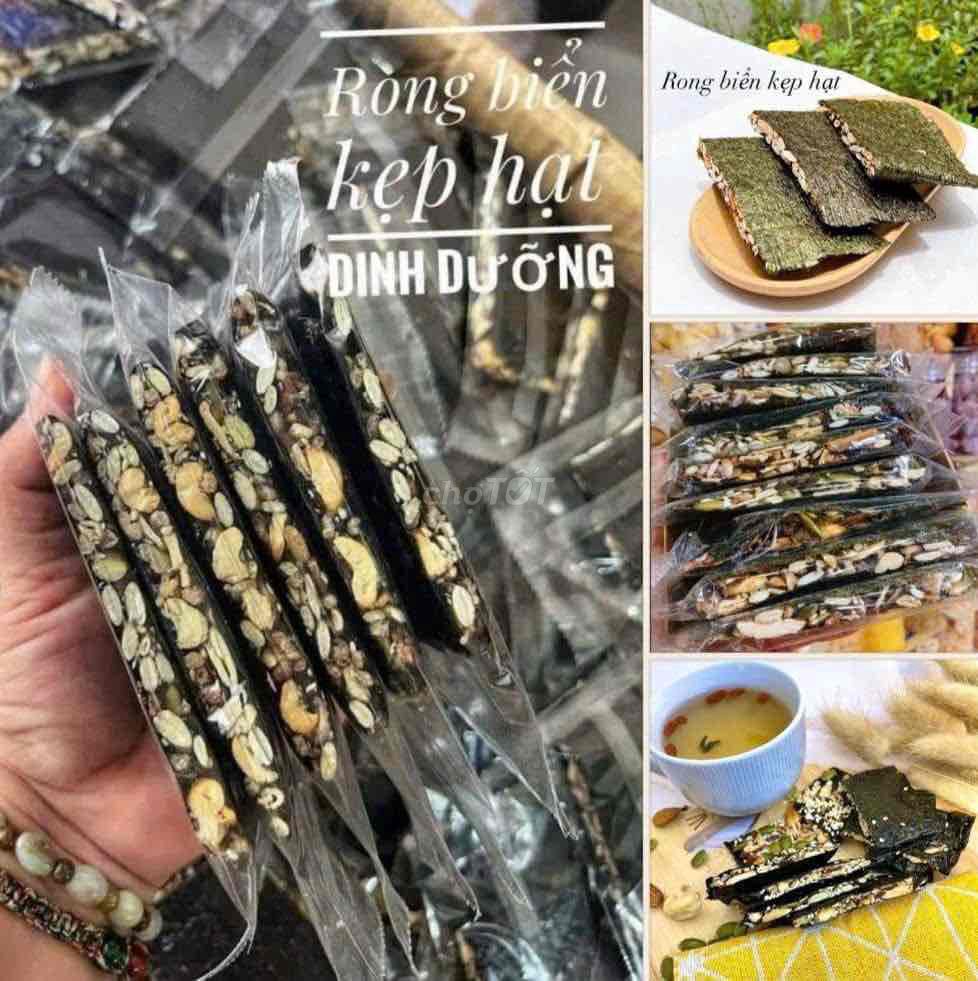 Rong biển kẹp hạt 400gr