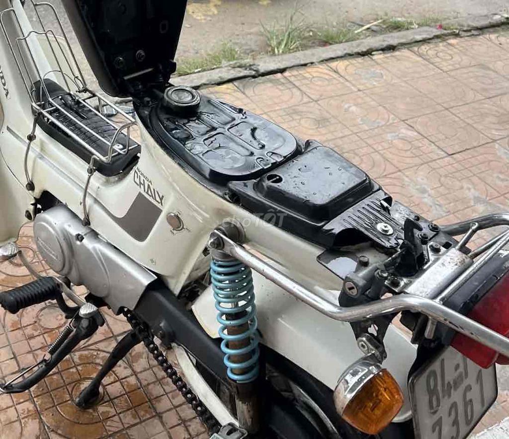 Honda Chaly 2009 Trắng. Mua bán Xe máy tại Huyện Gò Công Tây Tiền Giang được đăng bởi Vus Vas hình 7