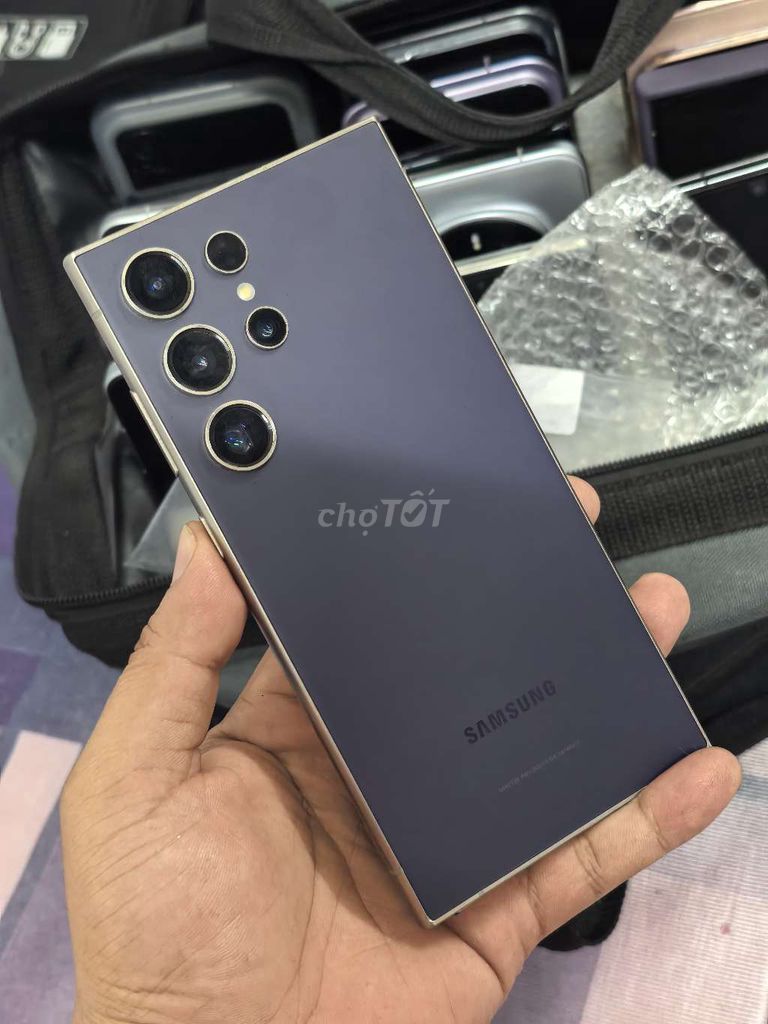 Samsung S24 Ultra Tím Hàn Quốc. Mua bán Điện thoại tại Quận Nam Từ Liêm Hà Nội được đăng bởi TẠP HÓA ĐIỆN THỌAI TÀU hình 1