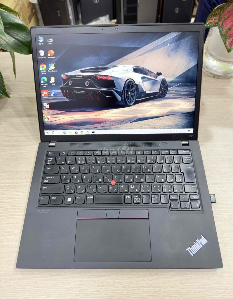 ThinkPad X13 Gen2 Ryzen5 PRO ram8/ssd256gb zin đẹp. Mua bán Laptop tại Quận Hai Bà Trưng Hà Nội được đăng bởi Akiba shop hình 1