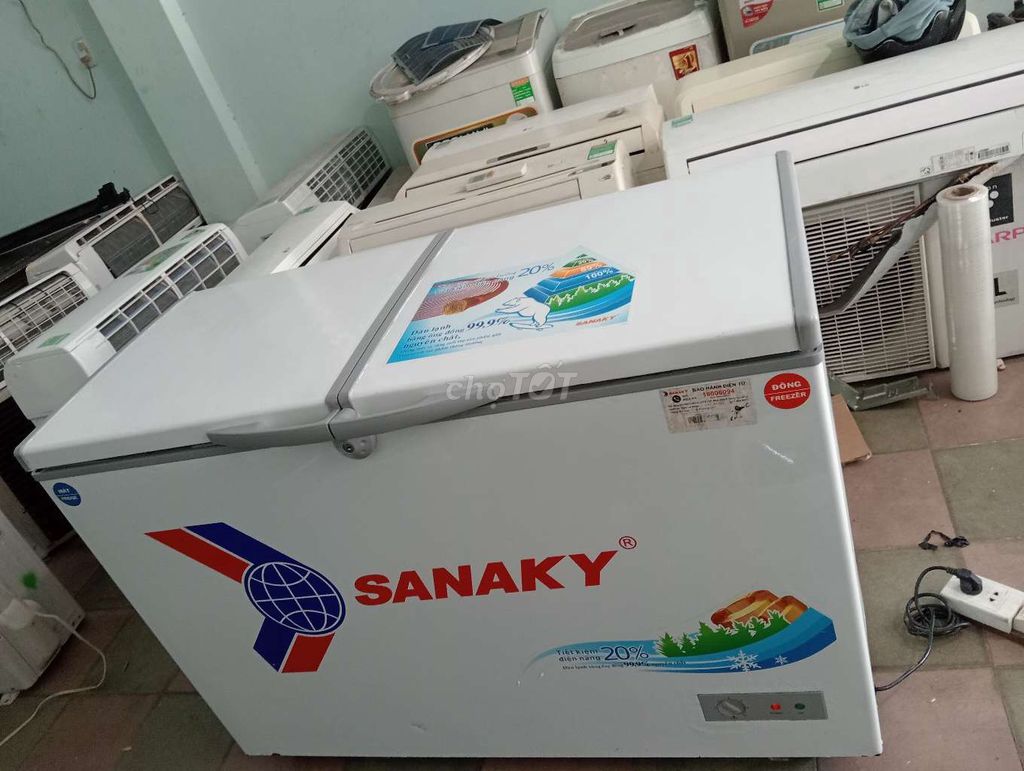 Tủ lạnh sanaky 300 lít bên đông bên mát như mới