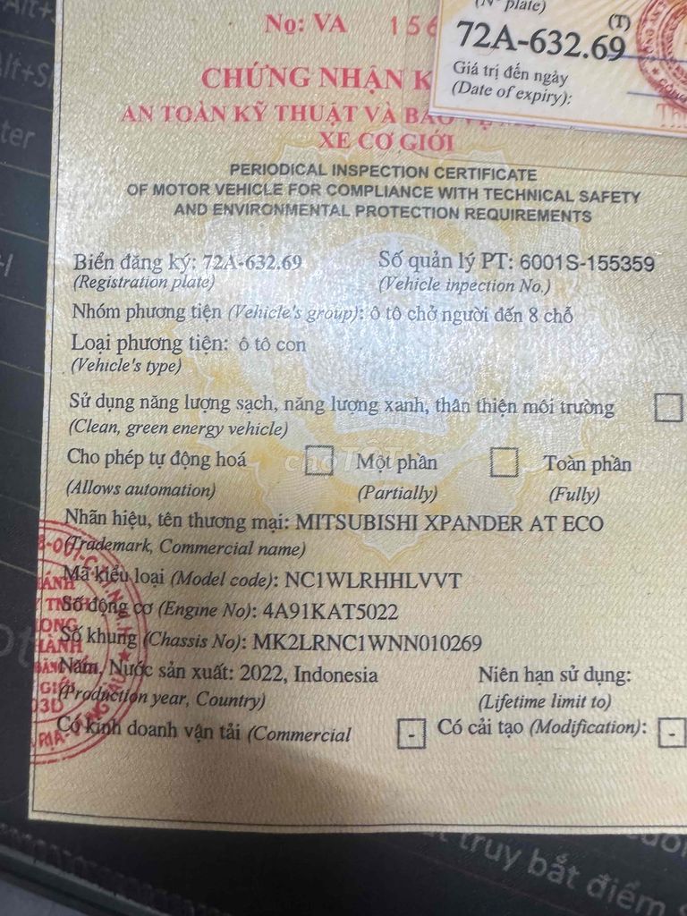 Xpander at eco 2022. Mua bán Ô tô tại Thị xã Phú Mỹ Bà Rịa - Vũng Tàu được đăng bởi Minh Hiếu  hình 7